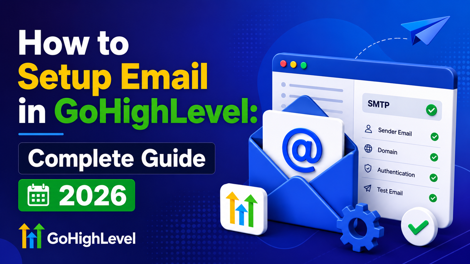 How to Setup Email in GoHighLevel Complete Guide 2026