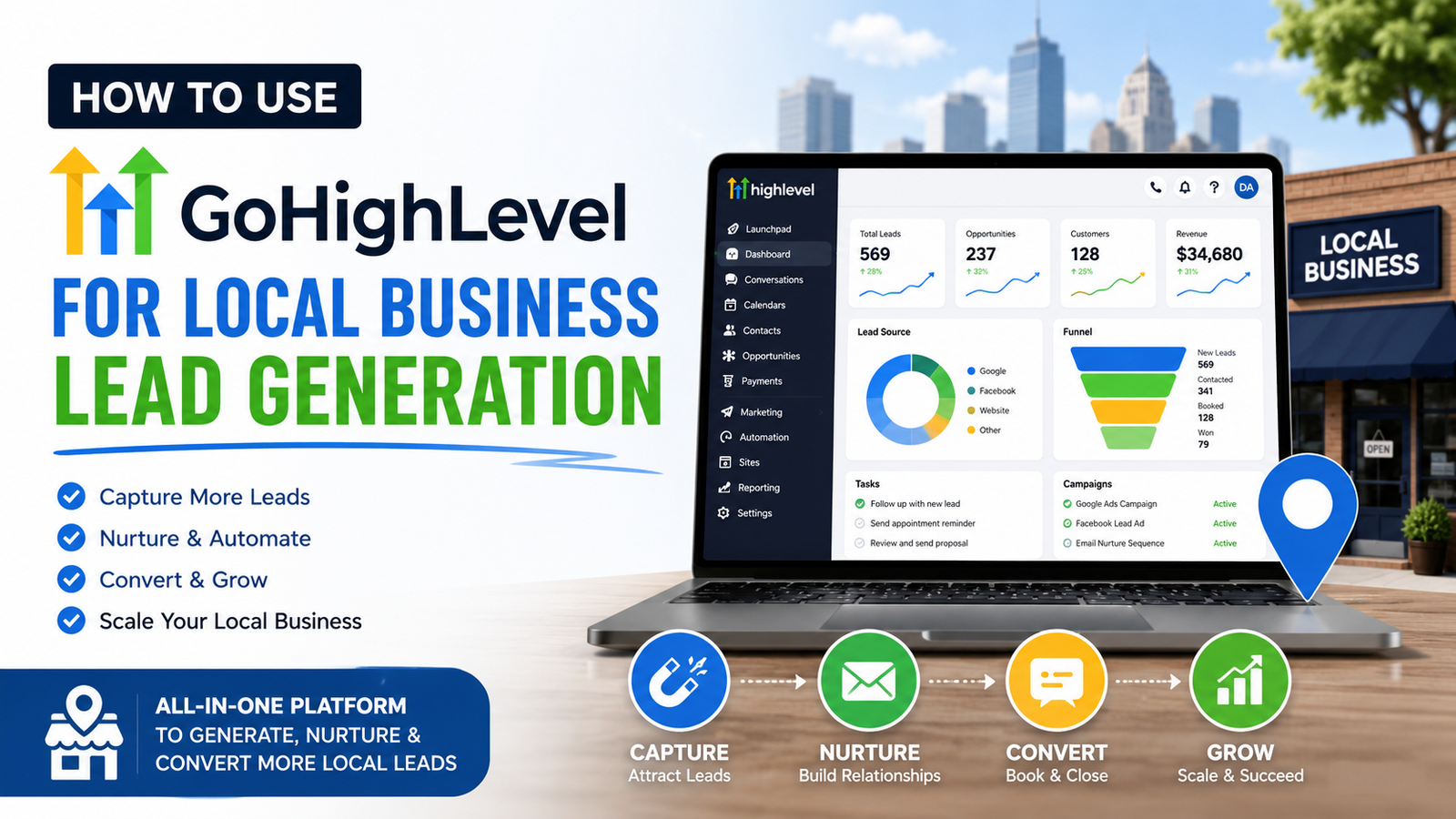 How to Use GoHighLevel for Local Business Lead Generation